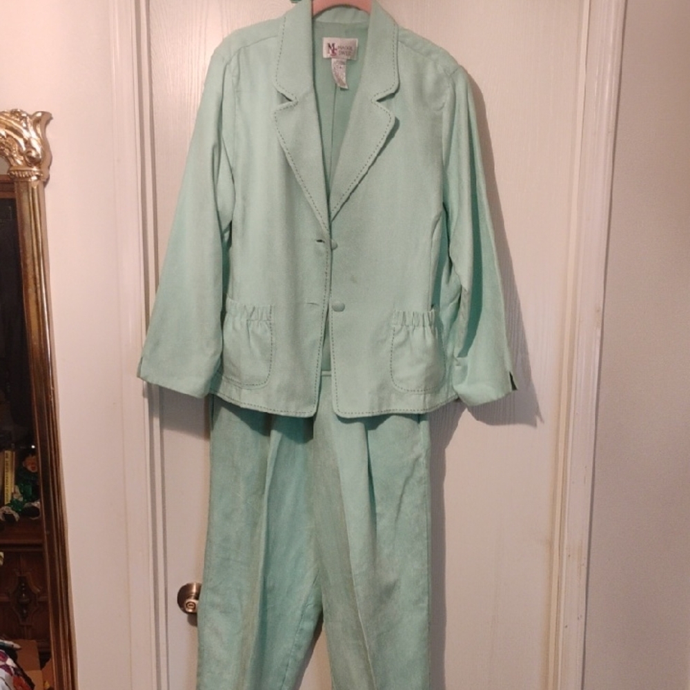 Mint Green Suit